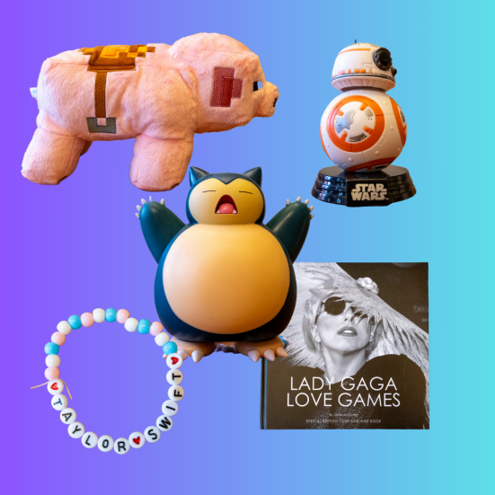 Fotografi af forskellige ting man kan være fan af