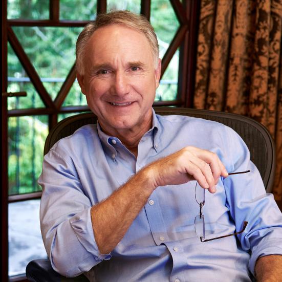 Pressefotografi af Dan Brown