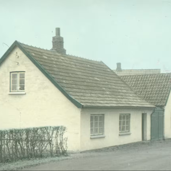 Fotografi af Karsholtevej 21 taget i 50'erne