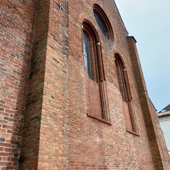Murværket i Sorø Klosterkirke