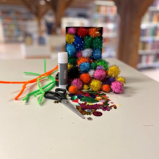 Foto af diverse kreamaterialer