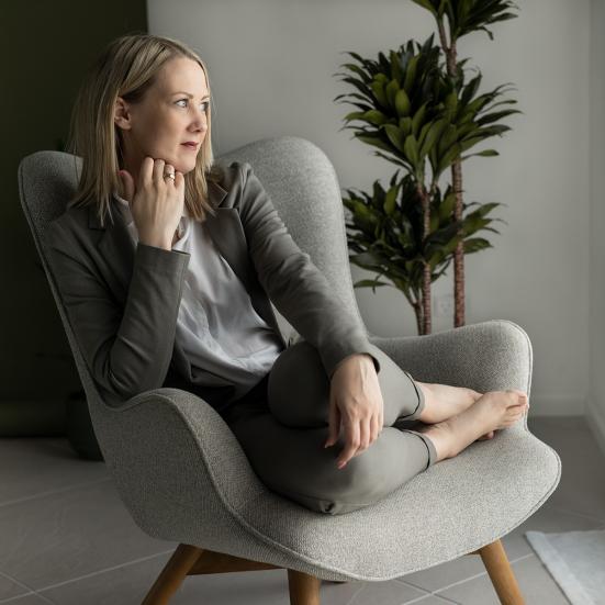 Portræt af Pernille Hebsgaard