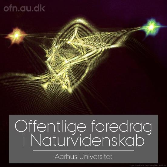  Kunstnerisk fortolkning af entanglement udført af Mette Høst,