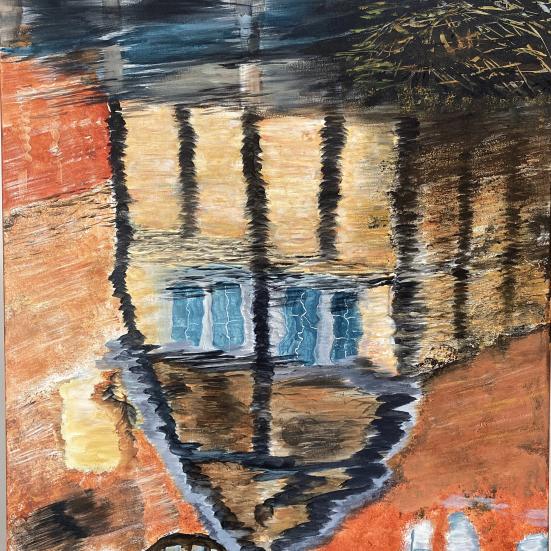 Maleri af Susan Harslett 