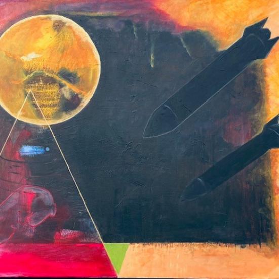 Maleri af Trille Tøttrup Voetmann