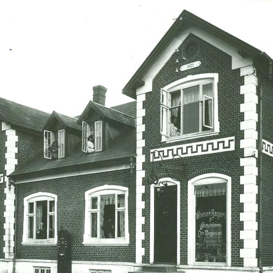 Fotografi af bagerforretning i Dianalund