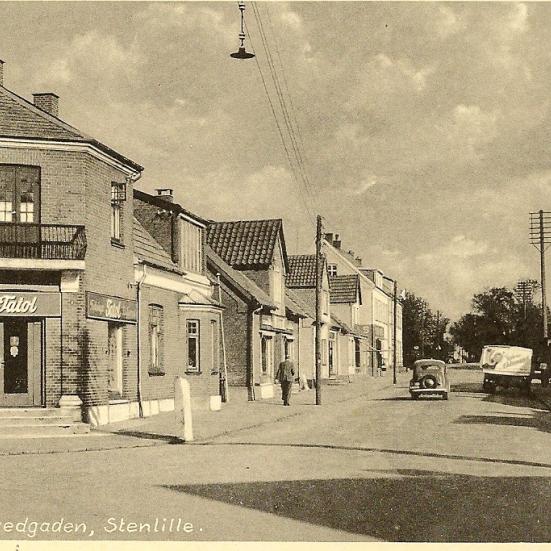 Fotografi af Hovedgaden i Stenlille
