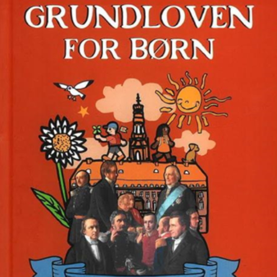 Bogforside Grundloven for børn