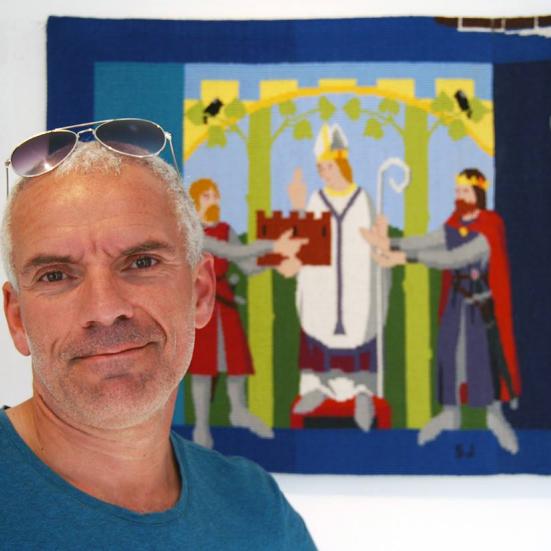 Museumsinspektør og middelalderarkæolog Martin Pavón fra Museum Vestsjælland