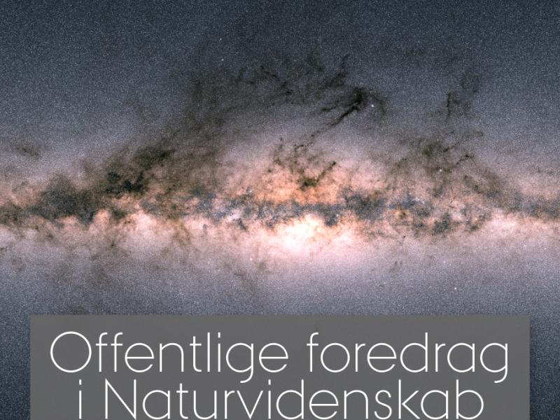 Logo for livestreaming: På tur i Mælkevejen igennem rum og tid