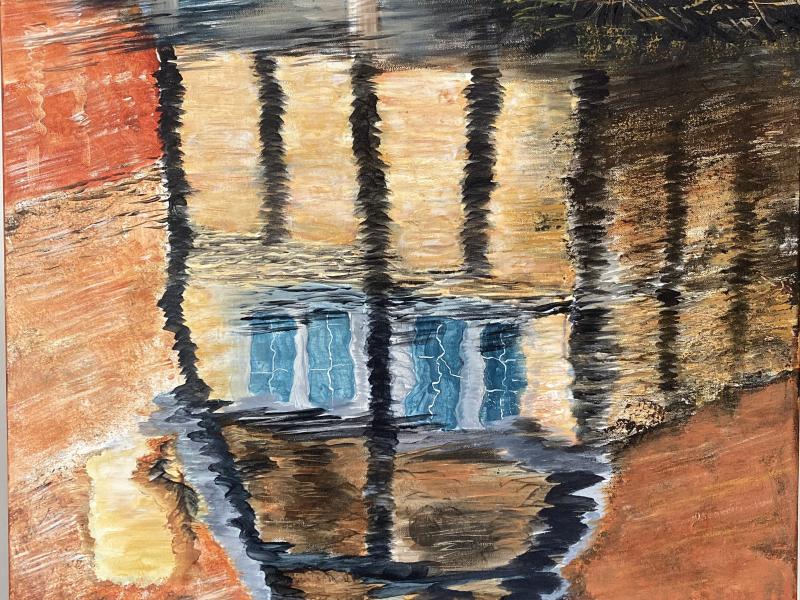 Maleri af Susan Harslett 