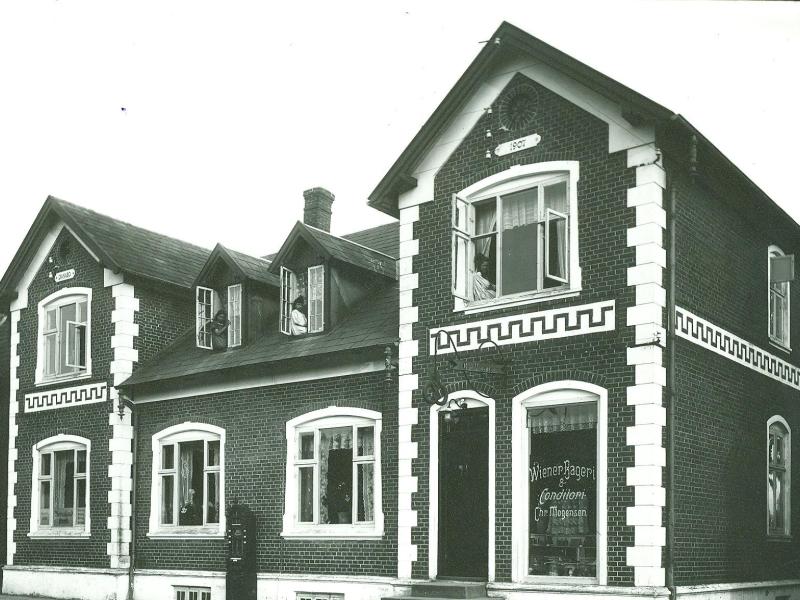 Fotografi af bagerforretning i Dianalund