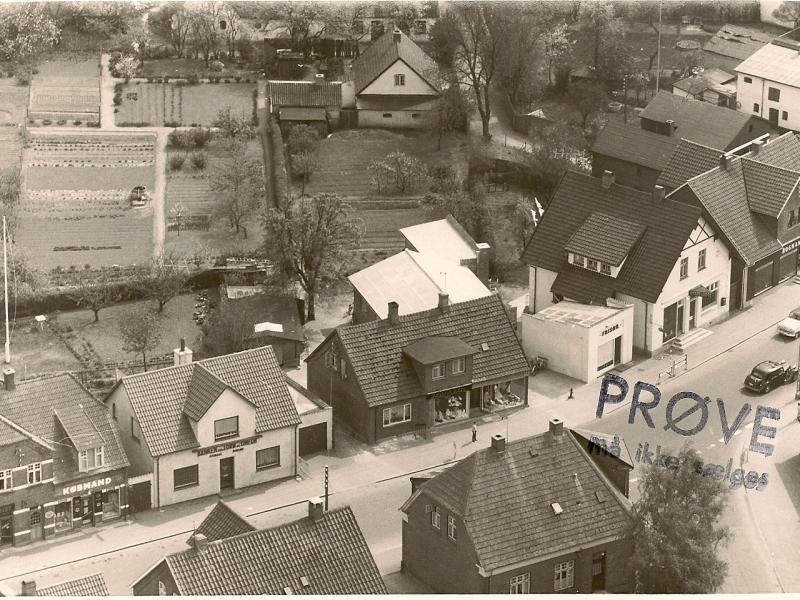 Luftfoto af Stenlille Hovedgade