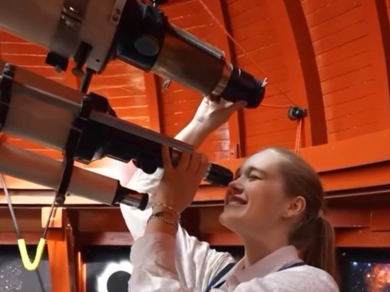 Astrofysiker og observator Cecilie Herluf 