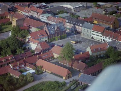 Luftfoto over Sorø by