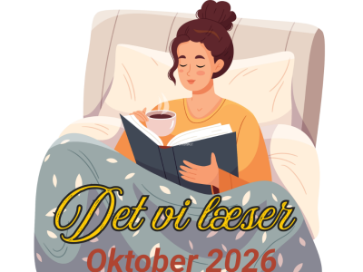 Grafik med teksten: Det vi læser oktober 2026