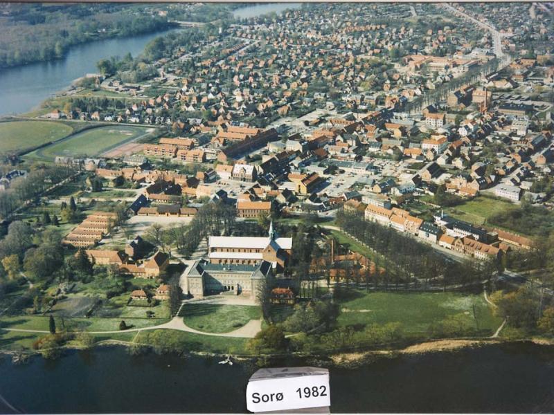 Luftfoto over Sorø 1982