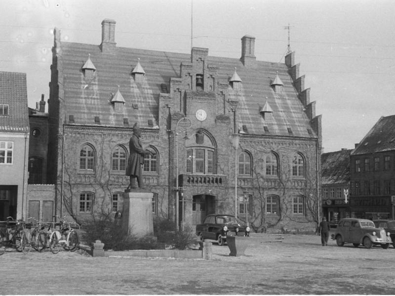 Fotografi fra Torvet i Sorø