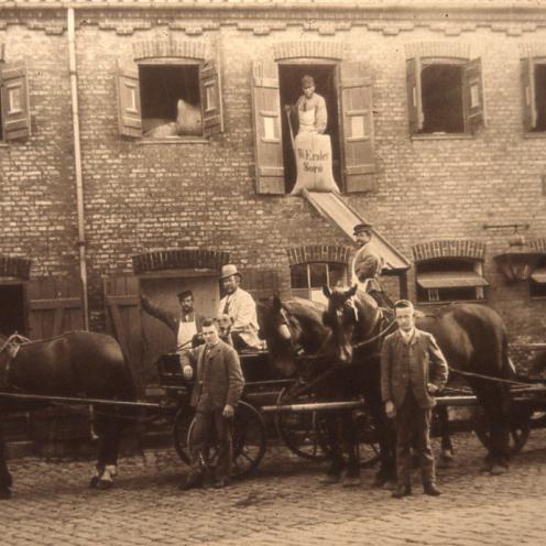 Baggården Storgade 7, 1890