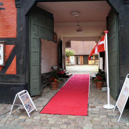 Indgang til Sorø Museum, 2020