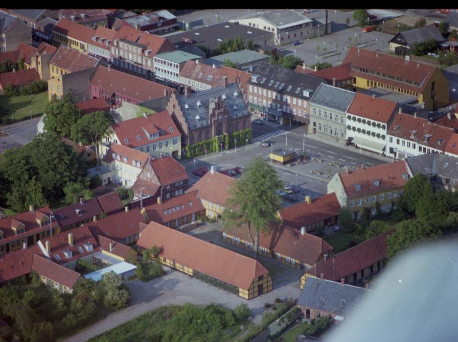 Luftfoto over Sorø by