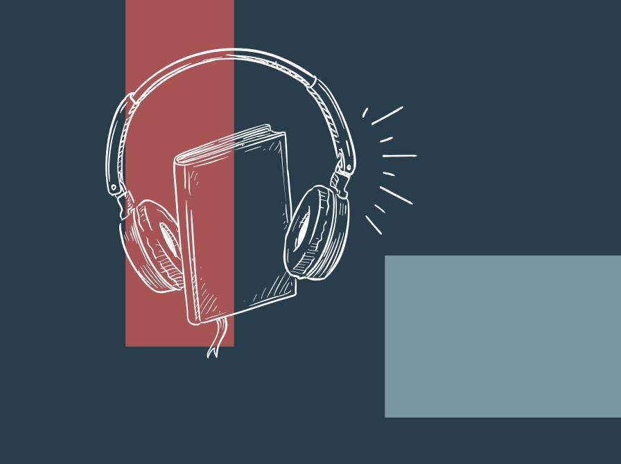 Grafik med lydbøger og ebøger