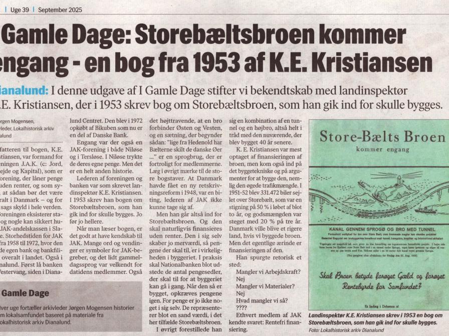Foto af avisside