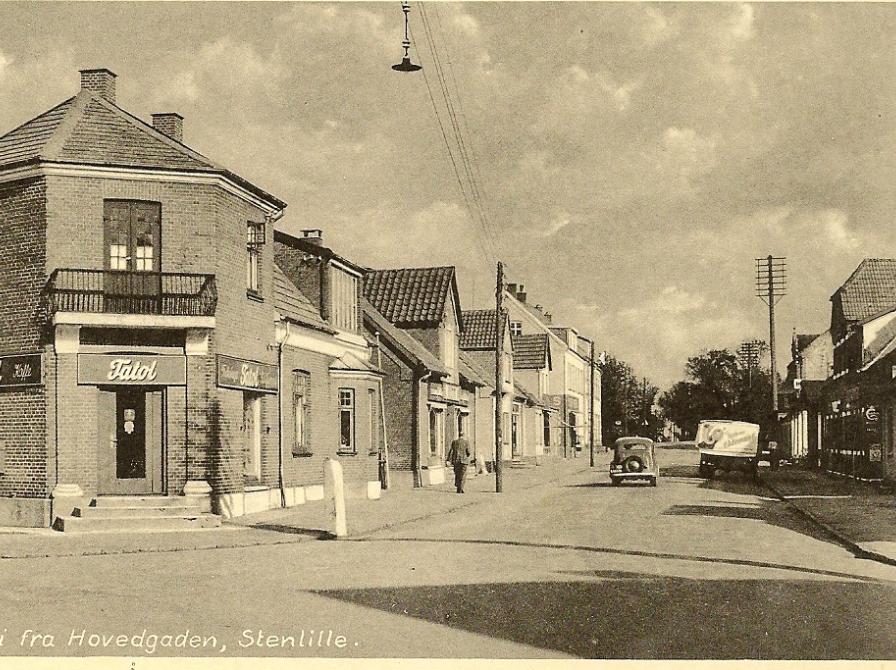Fotografi af Hovedgaden i Stenlille