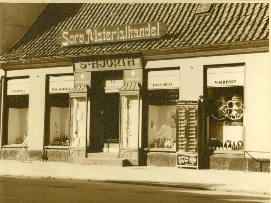 Fotografi af Storgade 13 fra 1940'erne