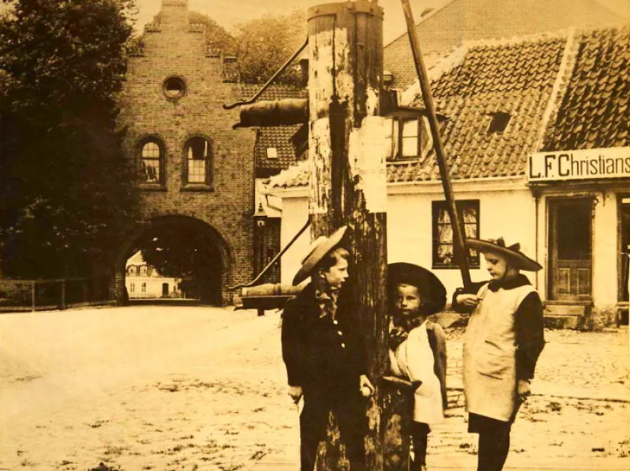 Fotografi af Torvet, 1901