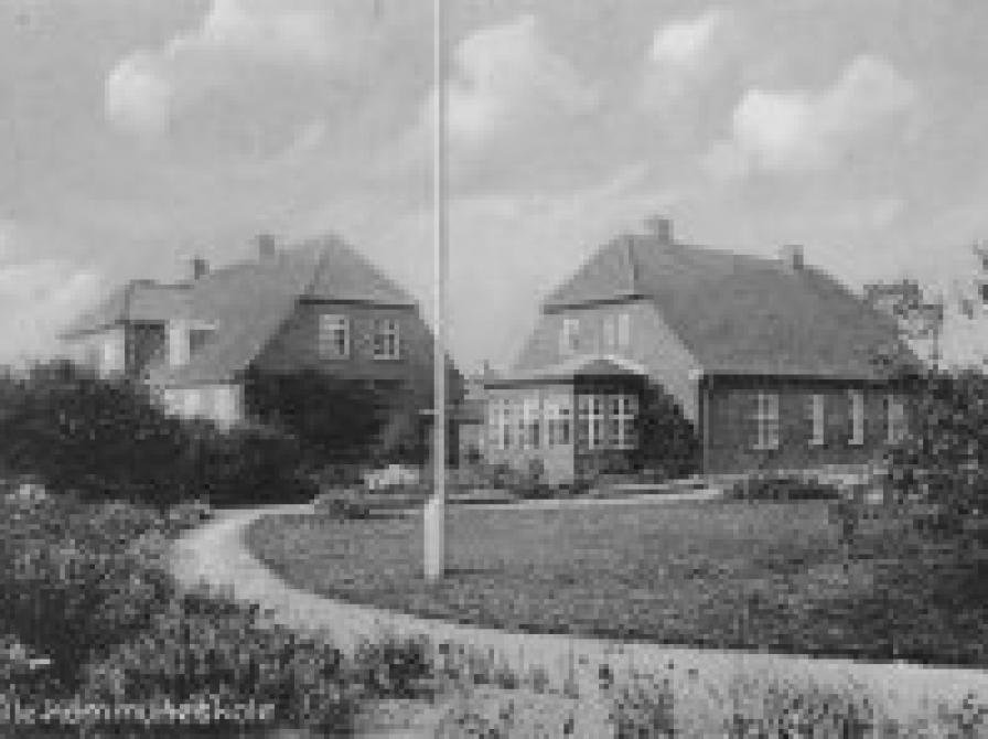 foto af Stenlille skole fra 1935