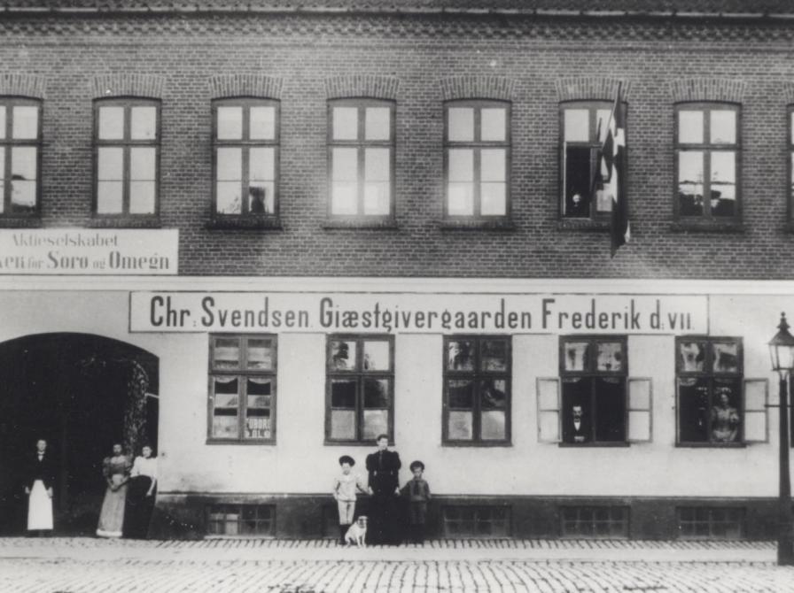Chr. Svendsen Gæstgivergaarden Frederik d. VII. Omkring 1897