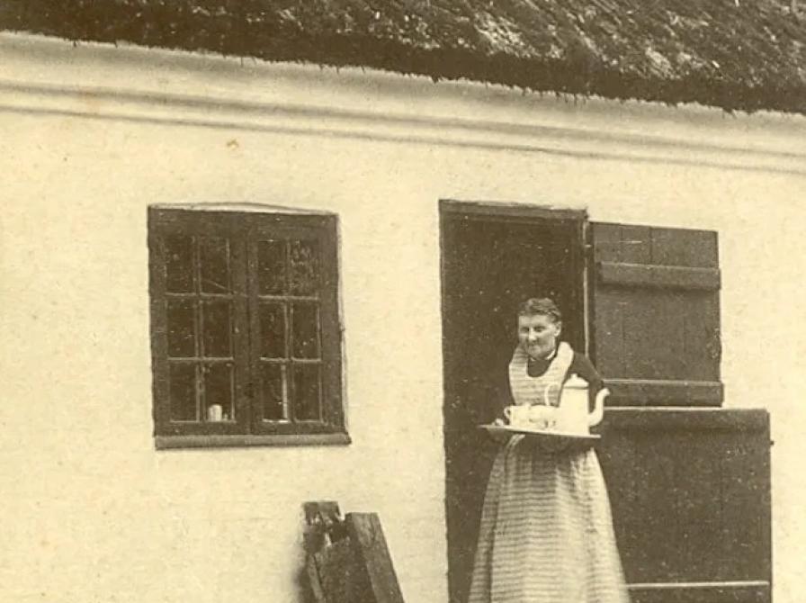 foto af kvinde ved Ægir Restaurant