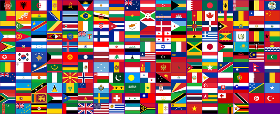 Forskellige flag